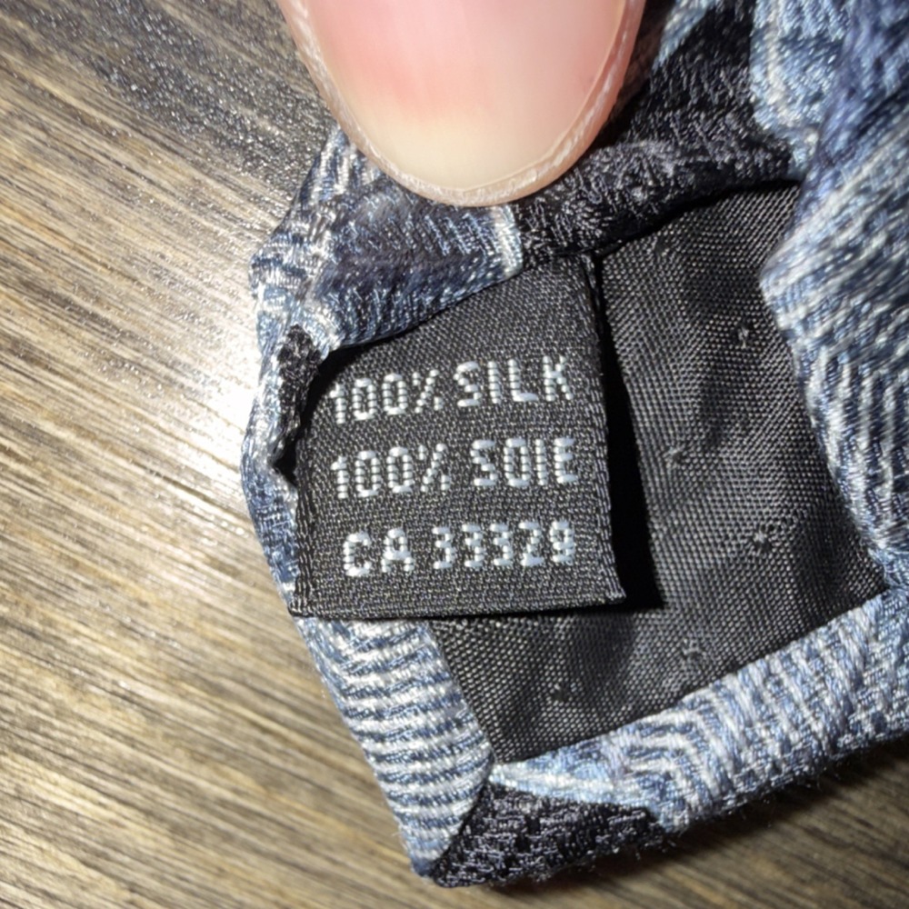 Vintage Kolte Italy 100% Silk Men's Tie: Woven - Picture 5 of 5